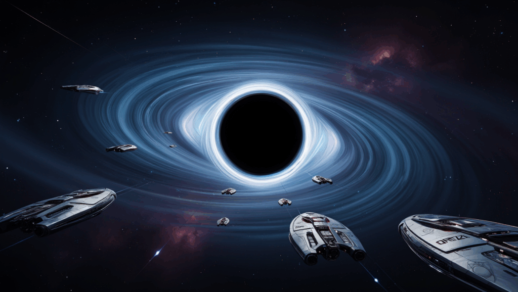 The Call of the Abyss: Ortaz and the Black Hole